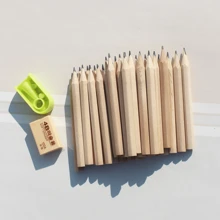 50-Pack Hexagonal Wooden Pencils - 3.5-Inch Mini Golf Pencils For Writing, Drawing, Sketching - Premium Wood Lead Pencils, 2mm Core - Ideal For Advertising, Weddings, Gifts - Applicable Age 14+ Back To School