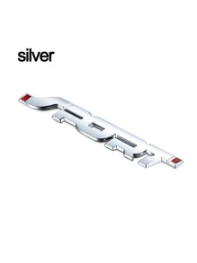 SPORT Metal 3D Logo Sticker, Vehicle Metal Sticker, Auto Decal Accessories, Metal Car Sticker, Auto Exterior Accessories, Sport Side And Tail Emblem Decoration