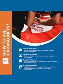 1Pc Customizable Car Magnet - Personalize With Your Design, High-Quality, Durable & Waterproof, Perfect For Car, Van, Truck, Great For Business Advertising, Birthdays, Holidays, Sports Games, Concerts, Parades, Community Gatherings, School Functions, Trade Shows, Corporate Events, Ideal For Gift-Giving - Multicolor - View 7