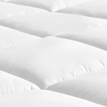1 Stück 10cm Matratzenauflage, maschinenwaschbare Bettwäsche für Studentenzimmer, Studentenbett, Wohnmobil und Zuhause