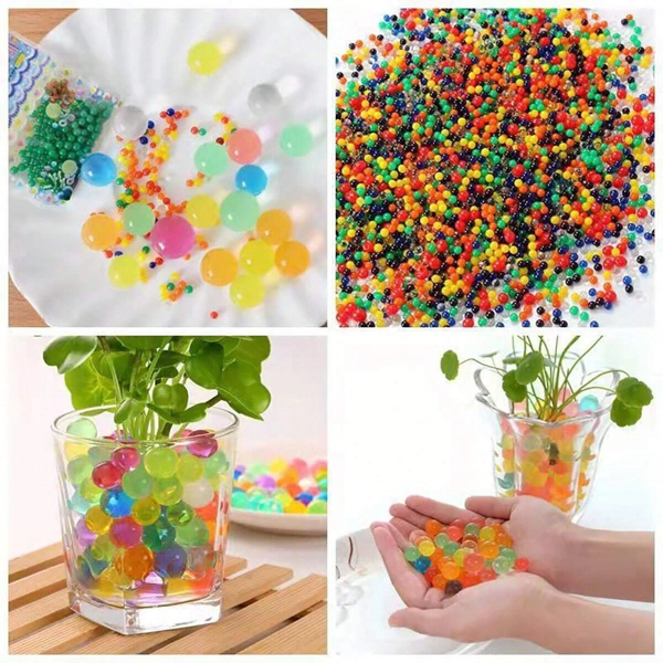 5000pcs Water Gel Beads, Water Gel Beads For Vase Filler, Decoration, Wedding Centerpiece, Floating Candles, Planting, Floral Decoration Best Gifts Birthday Graduation
