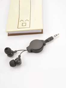 Auriculares internos retractable con cable