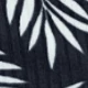 fundo preto canelado folha de coco + 08 preto