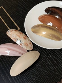 1Pc Korean Style Metal Clip Hair Accessory, Elegant Hairpin Barrette For Daily Wear, Holiday Gift Hair Accessories, For Women, Fall, Travel, Hair Tools, Accessories Women, Hair Stuff, Fall, Hair Accessories Women, Hair Tools, Hair Stuff, Stuff, Beauty Accessories, Gifts, Travel, Gifts For Women, Hair Stuff, Stocking Stuffers