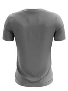 Kit 4 Men's Dry Fit T-Shirts Polyester Premium Mesh UV Protection Running Training - Xanh hoàng gia/Xám/Trắng/Xanh - Xem 8