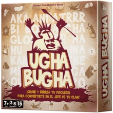 asmodee Ugha Bugha - Juego de Tablero - Para toda la familia - A partir de 7 años - Duración por partida 15 min. - Español - ✅ Entrega 48/72h - Ver 1
