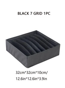 Organizador de calcetines y ropa interior, Divisor de cajón plegable con 6/7/8/24 compartimentos, Cestas divisoras para el armario, Ahorro de espacio para armarios del hogar, Accesorios para el dormitorio, Decoración organizadora, Decoración para fiestas/habitación/hogar/dormitorio, Cajas de almacenamiento, Almacenamiento en el hogar
