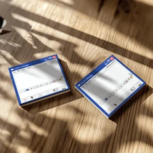 4 件即时消息便签 3x3 英寸 50 张即时消息便签粘性即时消息便签适用于学校办公室家庭用品学生教师礼物、学校用品、返校