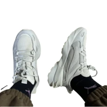 Puma Zapatillas casuales retro de corte bajo multifuncionales Pwrframe OP-1 LTH - Blanco - Ver 7