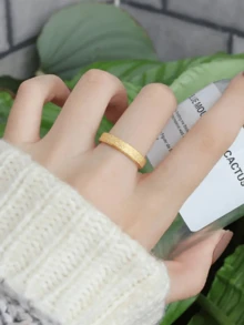 Ring Sets - 金色 - 查看 3