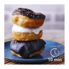 Taurus Máquina Para Donas Tau.rus DONUTS Con Espacio Para 7 Donas Listas en 8 Minutos, Recubrimiento Antiadherente, Azul - Tipo de Enchufe A USA (110-127V) - Ver 5
