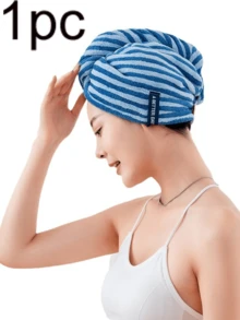 Coral Velvet Women's Hair Dryer Cap, Super Absorbent, Soft, Fashionable Headband For Quick Blow Drying Hair Dryer Cap Coral Velvet Breathable Absorbent Cute Shower Cap Microfiber Thickened Drying Towel Quick Drying Multiple Colors To Choose From Shower Towels For Beauty Salon, Hotel Sports,Home Essentials, Towel, Skin Care