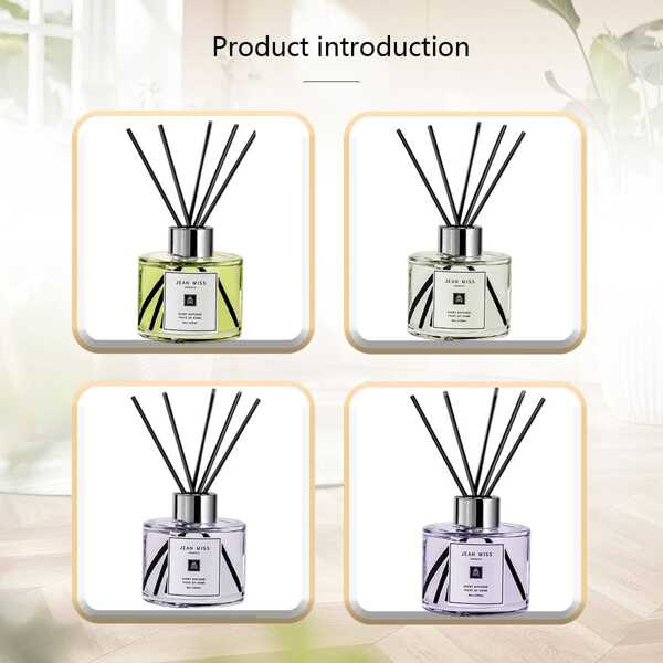 1pc 120ml Lavender Scented Essential Oil Diffuser For Home Decor, Long Lasting Fragrance, Removes Odor, Great Gift For Birthday And Friendship