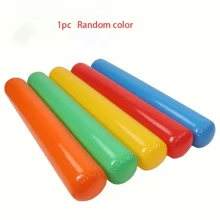 Aufblasbarer Luftstab, bunte PVC-Schwimmhilfe für Erwachsene Outdoor-Wassersport, Strand-Pool-Party-Dekoration, Schwimmbad-Zubehör, Strandutensilien