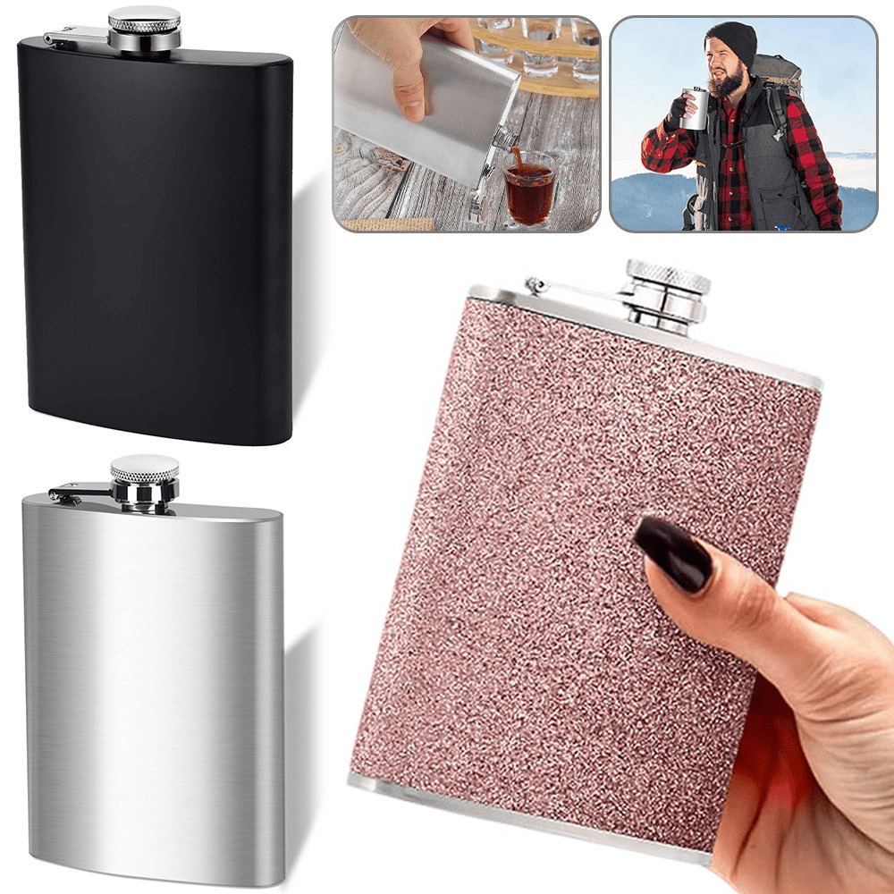 Draagbare, compacte drankfles, voor thuis en buitenshuis, mini-alcoholcontainer, cadeau, verstelbaar, duurzaam, herbruikbaar, decoratief, gemakkelijk schoon te maken, stijlvol, schattig, hoge kwaliteit, modern
