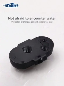 GLANBERT 1 set Luce di segnalazione mini a LED RGB per moto, luce di segnale con telecomando, luce di avvertimento impermeabile per auto, drone