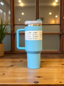 Sanrio Nouveau modèle 2025 Gourde isotherme en acier inoxydable H2.0 Flamant rose pour la Saint Valentin, bouteille d'eau en acier inoxydable à double paroi isolée sous vide. Tasse de voyage pour boissons glacées, parfaite pour les déplacements, la maison, le bureau et les rafraîchissements d'été, avec poignée et paille