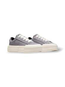 Converse 匡威 A12317C - 女士休闲百搭舒适运动鞋，适合日常穿着 - 經典的灰色,白鷺色,黑色 - 查看 2