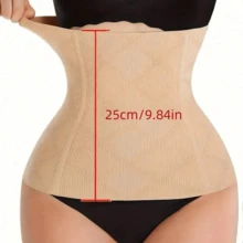 Pantalones de cintura alta para mujer que estilizan la figura, cinturón moldeador transpirable, faja reductora de control de abdomen para mujer, corsé para vestido, entrenador de cintura para estilizar la cintura y controlar el abdomen, disfraz de Halloween - Multicolor - Ver 8