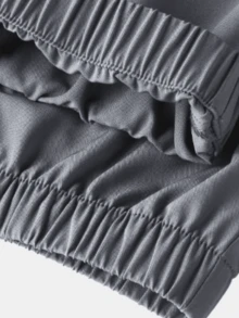 CAMEL CROWN Men's Sports Casual Trousers, Camel Sports Quick-Drying Trousers Summer Thin Breathable Casual Running Mountaineering Trousers - Castle Gray - View 3