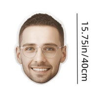 1PC Custom Face Pillow, Personalize Big Head Pillow, Personalize Pillow Gift For Boyfriend Husband Wife, Custom Photo Pillow Human Pillow - Multicolor - View 8