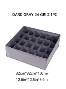 Organizador de calcetines y ropa interior, Divisor de cajón plegable con 6/7/8/24 compartimentos, Cestas divisoras para el armario, Ahorro de espacio para armarios del hogar, Accesorios para el dormitorio, Decoración organizadora, Decoración para fiestas/habitación/hogar/dormitorio, Cajas de almacenamiento, Almacenamiento en el hogar