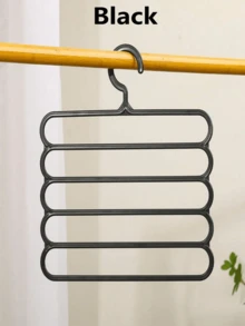 1/5/10pcs Multifunctional 5-Tier Plastic Scarf Holder Organizer Rack, Non-Slip Scarf And Tie Display Stand Decorations Decor Festival Decor Room Decor Home Decor Decor Bedroom Decor - Multicolor - View 15