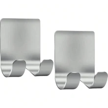 2pcs/4pcs,Manual Razor Rack Bathroom Wall Hanging Old-Fashioned Razor Holder Hook Storage Bracket Free Of Holes
