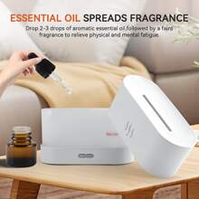 Kreativ realistischer Flammen-Aroma-Diffuser, Mehrfarbig-Flammen-Luftbefeuchter für Zuhause und Bürotisch, perfektes Geburtstagsgeschenk