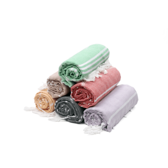 COTZRTOV 1/2/4 Pcs Turkish Beach Towel, Striped Beach Towel, Extra Large Size-90*180cm, 100% Polyester, Lightweight-300g/Piece, Sand Free, Quick-Drying, Suitable For Gyms, Swimming Pools, Seaside, Travel, Etc. Beach Essentials