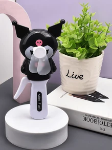 Sanrio Sanrio. 1pc Of Kuromi Hand - Held Fans. No Batteries Required. Manually Operated. Compact And Portable. They Can Cool You Down And Relieve Stuffiness.