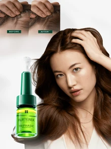 René Furterer Siero concentrato progressivo TRIPHASICO per capelli diradati ereditari e ormonali | Senza farmaci, linea di attaccatura dei capelli arretrata, lasciare in posa | Migliora densità e forza dei capelli, anti-caduta, controllo del sebo | Confezione da 8 pezzi, fornitura per 30 giorni (0,186 fl.oz / 5,5 ml * 8)