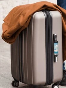 14x15cm Customizable Luggage Handle Wrap With Name Text, Personalized Luggage Handle Packaging Strap, Available In Orange/Red/Blue/Yellow/Pink/Black/Green, Great Gift For Mother's Day, Easter, Valentine's Day, Birthday - Multicolor - View 5