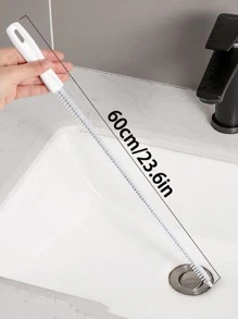 Pipe Dredging Brush, Bathroom Hair Sewer, Sink Cleaning Brush, Drain Cleaner, Flexible Cleaner, Clog Plug Hole Remover Tool Drain Gods Clean Kitchen Hair Hair Toilet Washbasin Anti-Clogging Cleaning Rod Pipe Unclogger Back To School