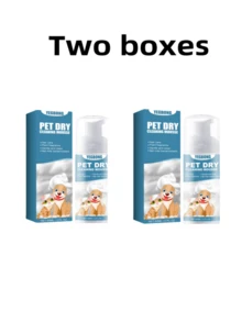 PETSIN 宠物干洗慕斯清洁泡沫，幼犬幼猫免水沐浴，去除异味，软化毛发，最佳礼物