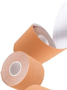 Nipple Stickers Tape With Box Push-Up Bra Strapless Chest Pads Bra Stickers Female Sticky Invisible Bra Nipple Stickers ,Boob Tape Lift - Beige - View 6