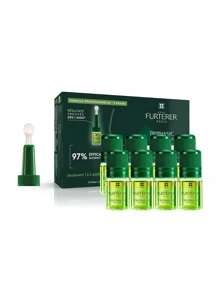 René Furterer Siero concentrato progressivo TRIPHASICO per capelli diradati ereditari e ormonali | Senza farmaci, linea di attaccatura dei capelli arretrata, lasciare in posa | Migliora densità e forza dei capelli, anti-caduta, controllo del sebo | Confezione da 8 pezzi, fornitura per 30 giorni (0,186 fl.oz / 5,5 ml * 8)