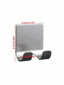 2pcs/4pcs,Manual Razor Rack Bathroom Wall Hanging Old-Fashioned Razor Holder Hook Storage Bracket Free Of Holes