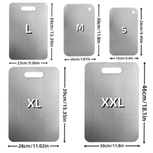 Anti-Slip Stainless Steel Kitchen Chopping Board With 5 Sizes To Choose From, Antibacterial And Deodorizing, Easy To Clean, Various Sizes Suitable Cutting Fruits, Vegetables, Meat And Bread, Chopping Board, Kitchen Supplies