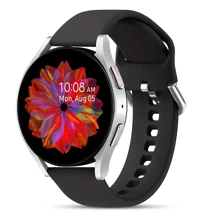 12 Color Sport Soft Floral Engraved Silicone Band 20mm Compatible With Samsung Galaxy Watch 4 Band 40mm 44mm/Watch 3 41mm/Active 2 Watch Bands 40mm 44mm/Watch 4 Classic 42mm 46mm Smartwatch Strap For Women