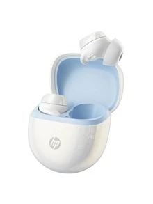 HP 新款无线耳机，音质卓越，防水等级 IPX4，自动配对耳机，播放时间长达 28 小时，轻巧无线耳机，带麦克风，兼容 Android，游戏耳机和扬声器，麦克风，节日礼物，情人节礼物