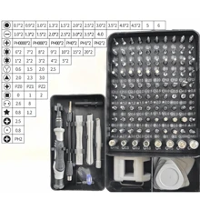 115 In 1 Mini Magnetic Laptop Precision Screwdriver Set, Multi-Function Repair Tool Set For Repairing Compatible With Macbook IPad/Mobile Phone/Computer/Laptop/PC.