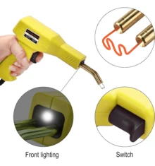Plastic Repair Welder With 200 Staples Yellow - US A Type Plug(110-127V) - View 2