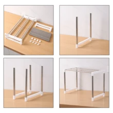Microwave Oven Stand - White - View 9