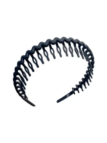 1/4/7/9 szt. Proste, cukierkowe, solidne opaski do włosów, koreańskie, nieuszkadzające, falowane, plecione opaski do włosów z ząbkami, odpowiednie do codziennego i okazjonalnego użytku