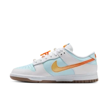 Nike Dunk Low Hawaii 柔软舒适防滑耐磨低帮运动鞋 女款 白蓝 IB8877-191 - 白藍色 - 查看 4