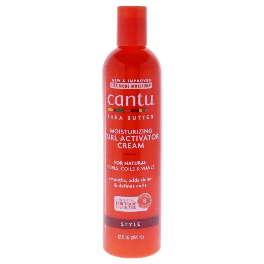 Cantu - Shea Butter For Natural Hair Moisturizing Curl Activator Cream (355ml) - White - View 1
