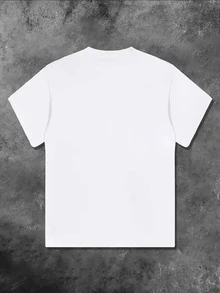 Kuku Boy Portrait Printed Cotton T-Shirt - Soft, Breathable, Comfortable And Vibrant Summer Street Style Short Sleeve, Cool Design Retro Men's Top - White - View 2