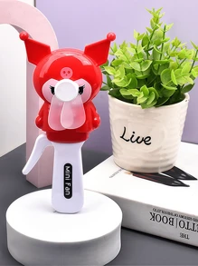 Sanrio Sanrio. 1pc Of Kuromi Hand - Held Fans. No Batteries Required. Manually Operated. Compact And Portable. They Can Cool You Down And Relieve Stuffiness.