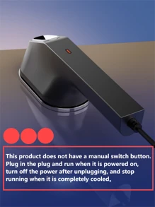 1 pieza Plancha de mano colgante de hierro, Plancha eléctrica mini, Máquina de planchar portátil para el hogar, Planchado instantáneo y caliente, Protección inteligente de control de temperatura, Planchado plano/colgante 2 en 1, Panel grande y liso, Ajuste de velocidad múltiple, Planchado sin dañar la ropa, Adecuado para el hogar, viajes, viajes de negocios y otras escenas, alisa arrugas en la ropa de inmediato, creando una vida refinada